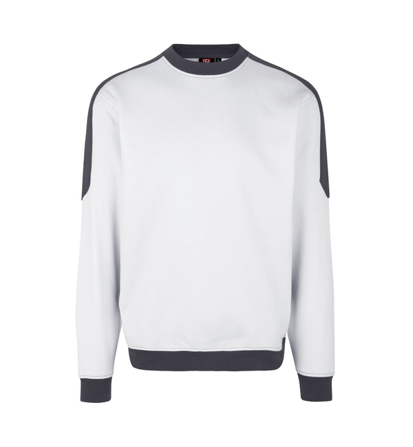 ID 0362 PRO Wear sweatshirt | kontrast med tryk eller logo – arbejdstøj og firmatøj