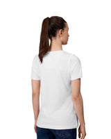 ID 0373 PRO Wear CARE T-shirt | v-hals | dame nærbillede med logo