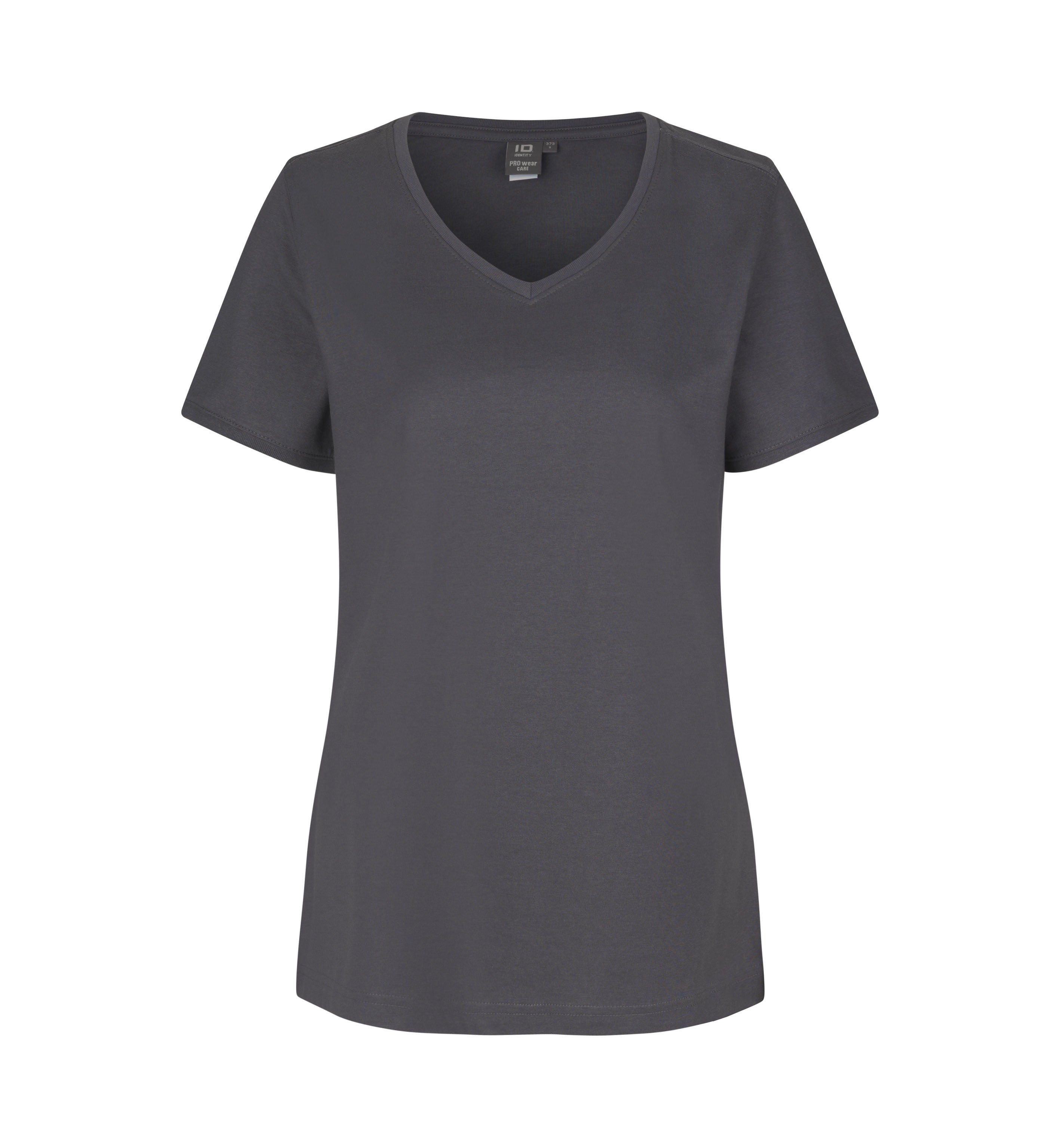 ID 0373 PRO Wear CARE T-shirt | v-hals | dame produktbillede med tryk