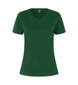 ID 0373 PRO Wear CARE T-shirt | v-hals | dame nærbillede med tryk