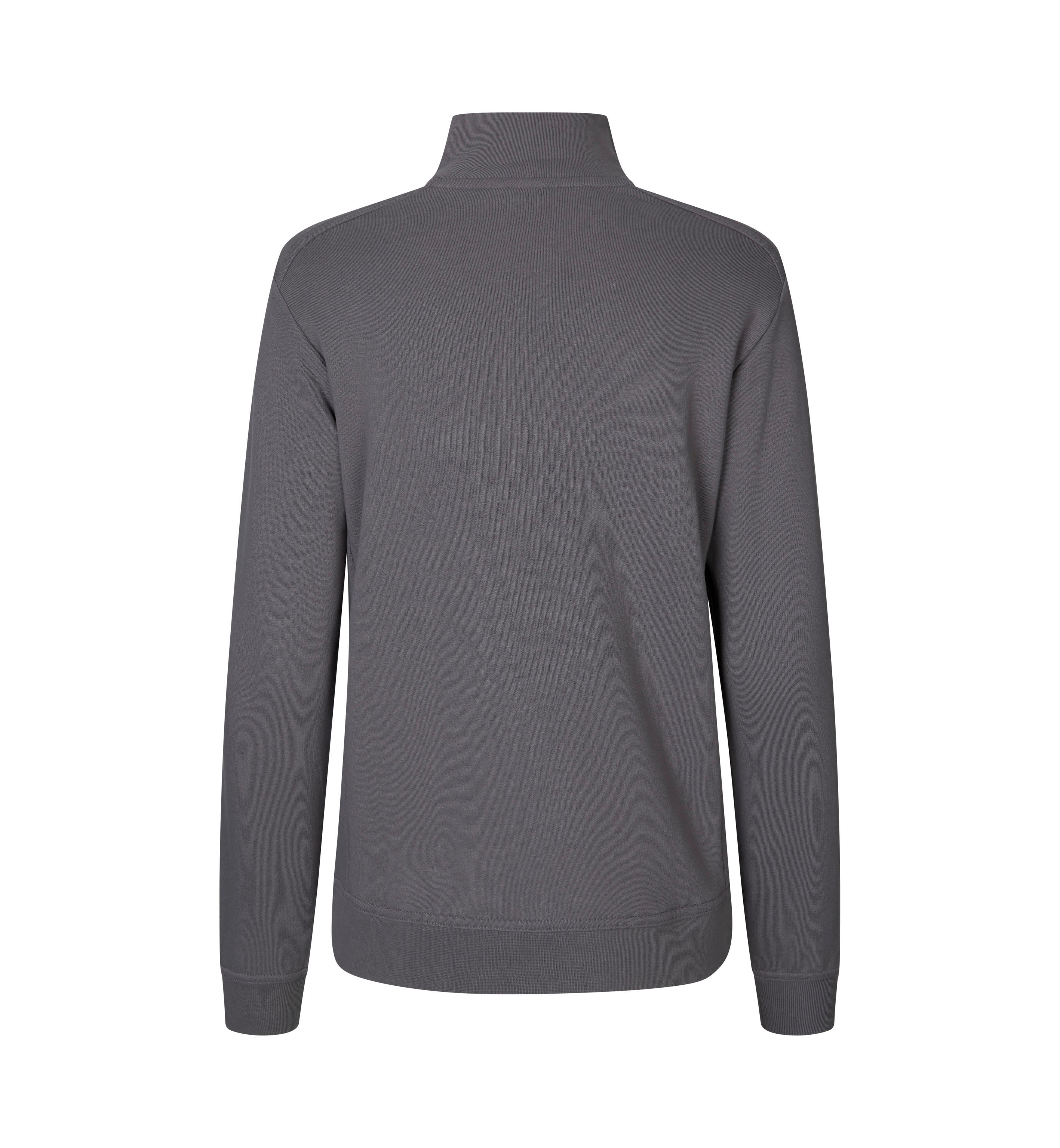 ID 0383 PRO Wear CARE cardigan | ubørstet | dame nærbillede med logo