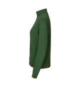 ID 0383 PRO Wear CARE cardigan | ubørstet | dame nærbillede med tryk