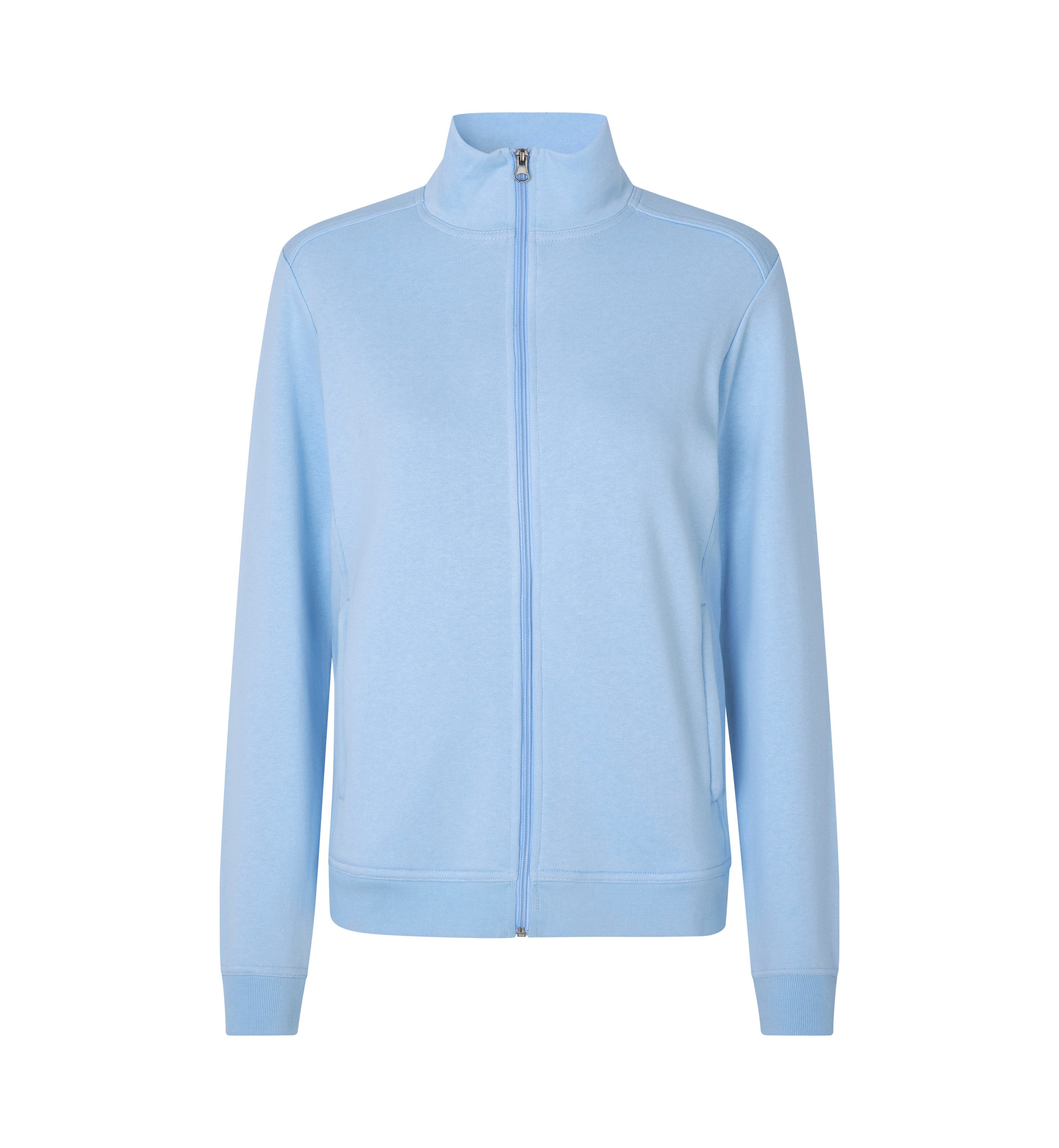 ID 0383 PRO Wear CARE cardigan | ubørstet | dame produktfoto med firmalogo