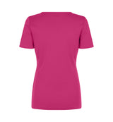ID 0506 Interlock T-shirt | v-hals | dame produktbillede til broderi
