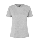 ID 0511 T-TIME® T-shirt | dame nærbillede med logo