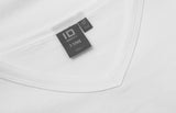 ID 0514 T-TIME® T-shirt | v-hals detalje til broderi