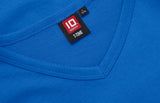 ID 0514 T-TIME® T-shirt | v-hals materiale med logo
