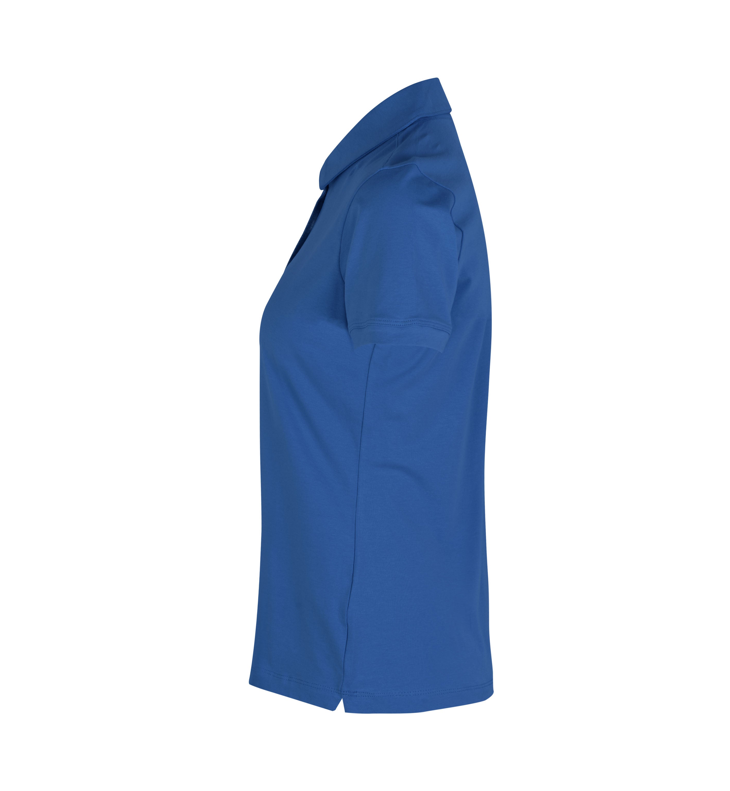 ID 0535 Business poloshirt | Jersey | dame nærbillede med firmalogo
