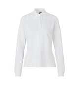 ID 0545 Langærmet poloshirt | stretch | dame med tryk eller logo – arbejdstøj og firmatøj