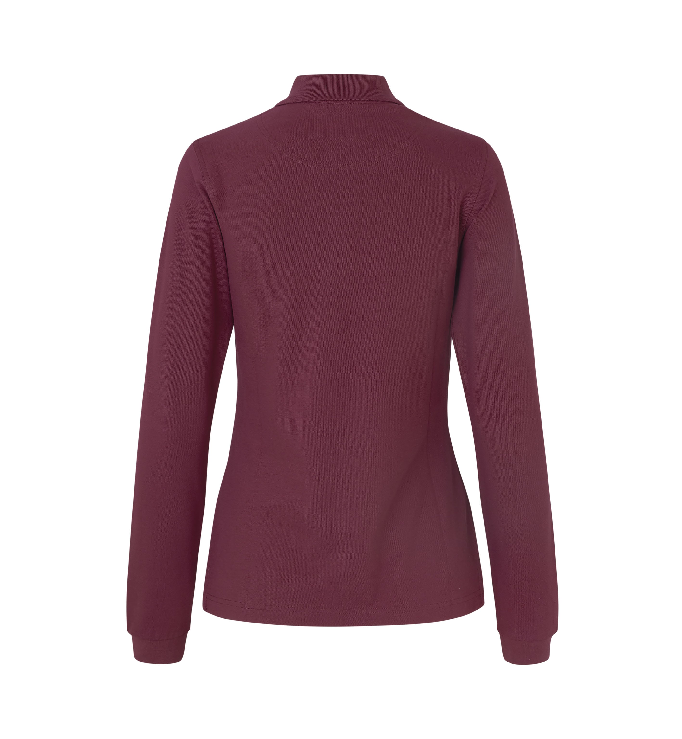 ID 0545 Langærmet poloshirt | stretch | dame produktfoto med logo