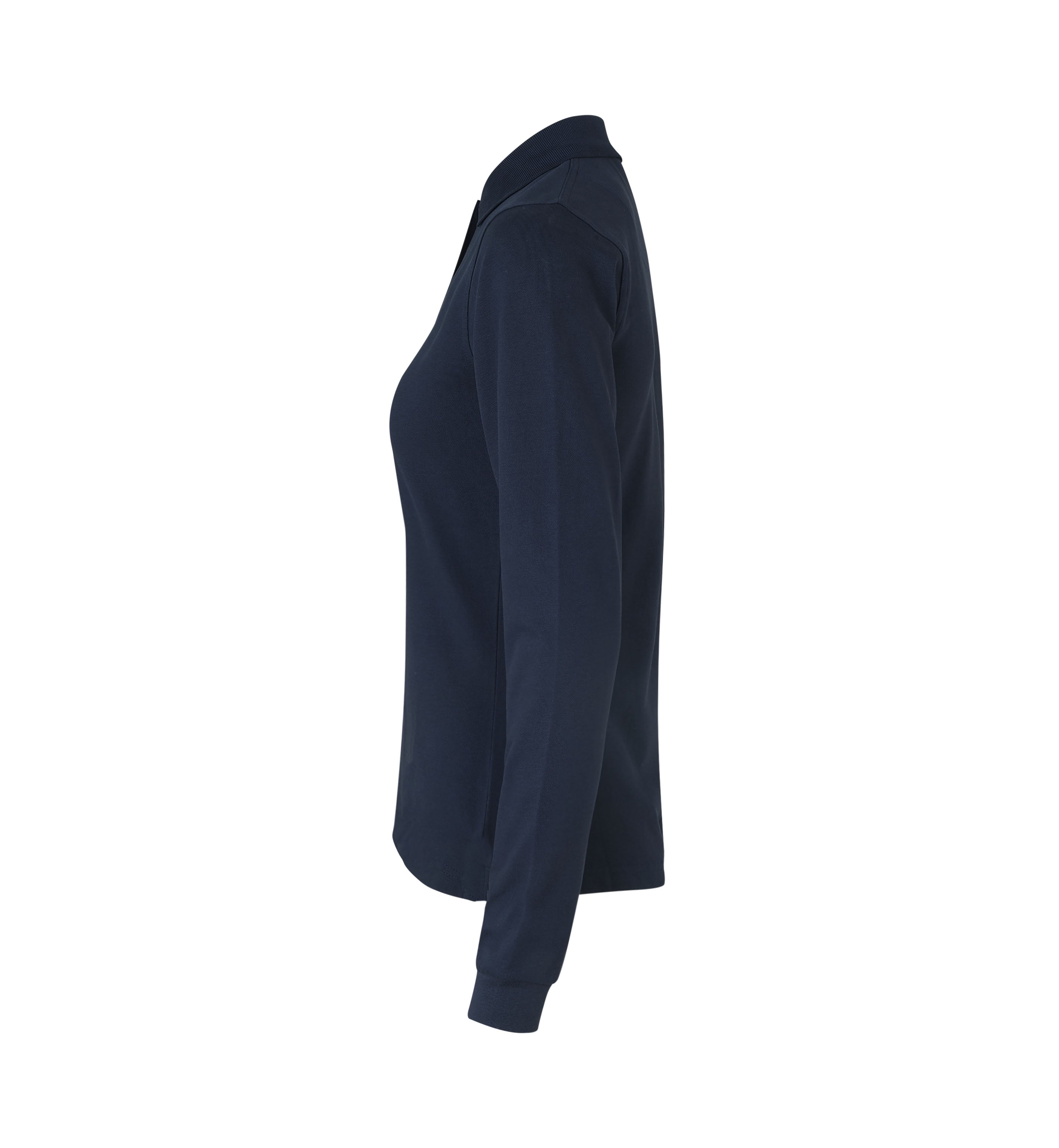 ID 0545 Langærmet poloshirt | stretch | dame produktfoto med firmalogo