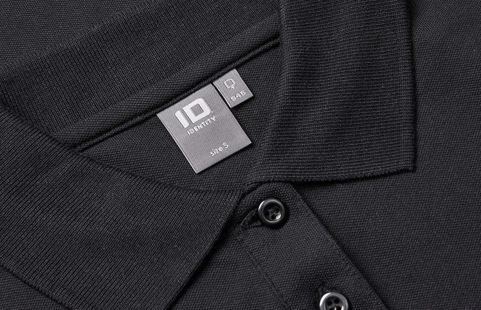 ID 0545 Langærmet poloshirt | stretch | dame produktfoto med logo