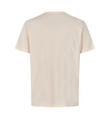 ID 0552 T-shirt | økologisk nærbillede med logo