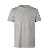 ID 0552 T-shirt | økologisk detalje med firmalogo