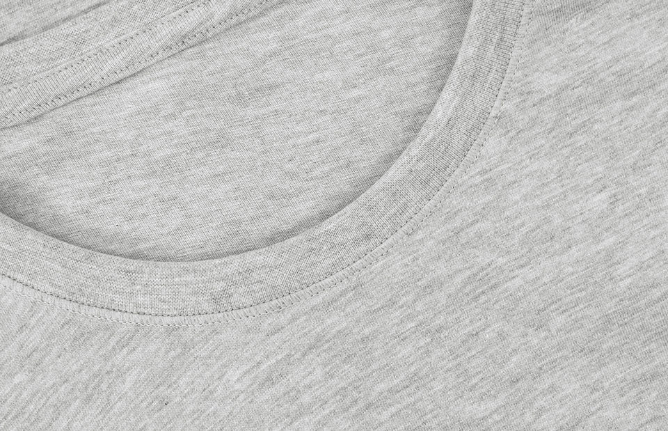 Lys grå melange, 4XL