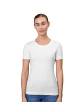 ID 0595 Stretch T-shirt | komfort | dame materiale med firmalogo