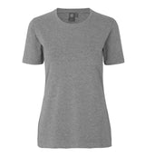 ID 0595 Stretch T-shirt | komfort | dame nærbillede med tryk