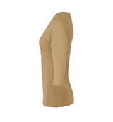 ID 0597 Stretch T-shirt | ¾ ærmet | dame produktbillede med tryk