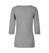 ID 0597 Stretch T-shirt | ¾ ærmet | dame materiale med logo