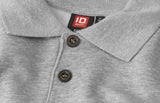 ID 0601 Polosweatshirt | klassisk detalje til broderi