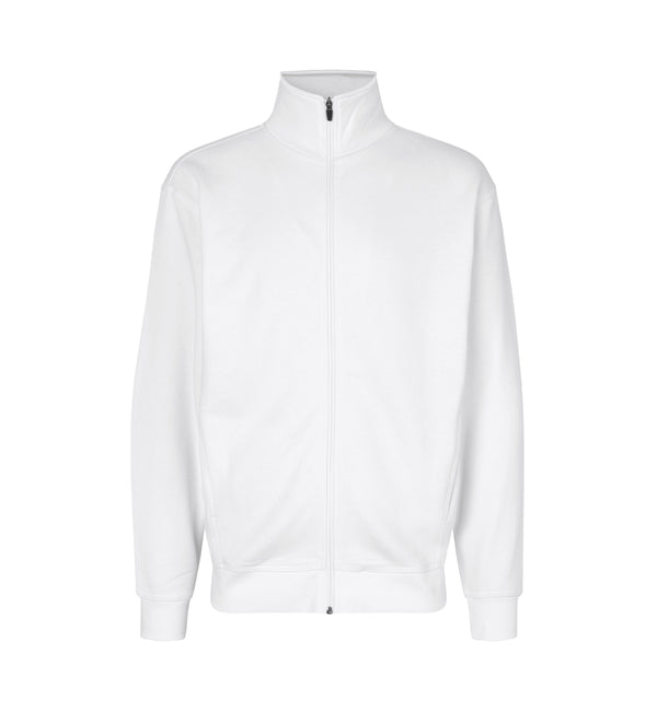 ID 0622 Sweat cardigan med tryk eller logo – arbejdstøj og firmatøj