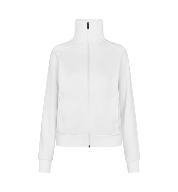 ID 0624 Sweat cardigan | dame med tryk eller logo – arbejdstøj og firmatøj