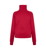 ID 0624 Sweat cardigan | dame nærbillede med logo