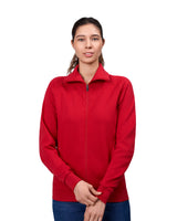 ID 0624 Sweat cardigan | dame detalje med firmalogo