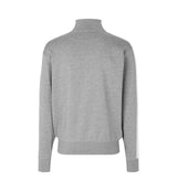 ID 0626 Sweat cardigan | kontrast produktbillede med logo