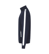 ID 0626 Sweat cardigan | kontrast produktbillede med tryk