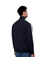 ID 0626 Sweat cardigan | kontrast detalje med firmalogo