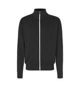 ID 0626 Sweat cardigan | kontrast materiale med logo