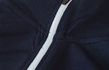ID 0627 Sweat cardigan | kontrast | dame materiale med logo