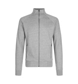 ID 0628 Sweat cardigan | zip med tryk eller logo – arbejdstøj og firmatøj