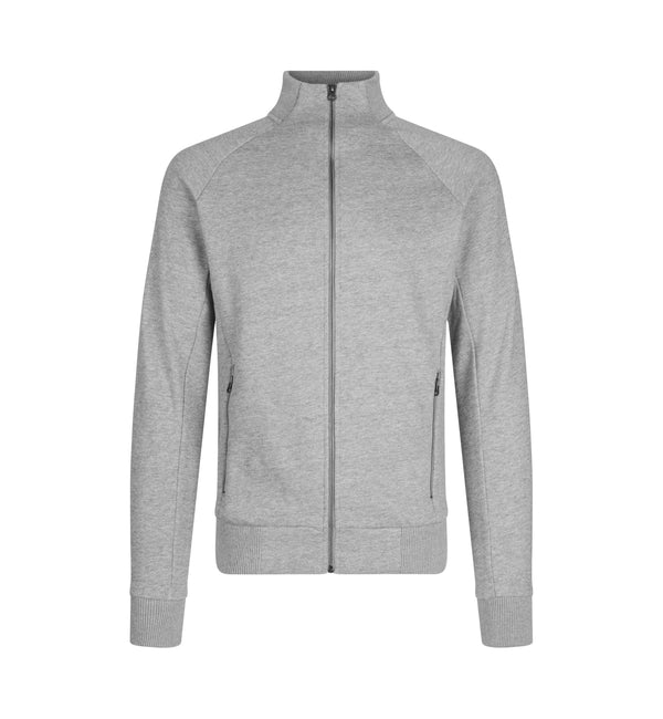 ID 0628 Sweat cardigan | zip med tryk eller logo – arbejdstøj og firmatøj