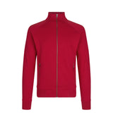 ID 0628 Sweat cardigan | zip materiale med firmalogo