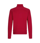 ID 0628 Sweat cardigan | zip nærbillede med logo