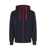 ID 0630 Sweat cardigan | bonded med tryk eller logo – arbejdstøj og firmatøj