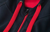 ID 0630 Sweat cardigan | bonded detalje til broderi