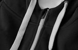 ID 0630 Sweat cardigan | bonded produktfoto til broderi