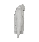 ID 0638 CORE hoodie | zip nærbillede med tryk