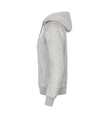 ID 0639 CORE hoodie | zip | dame nærbillede med tryk