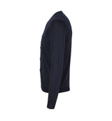 ID 0642 Cardigan | merino produktbillede med logo