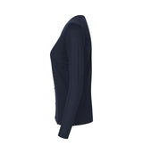 ID 0643 Cardigan | merino | dame produktbillede med logo