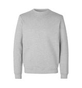 ID 0682 Sweatshirt | økologisk detalje med firmalogo