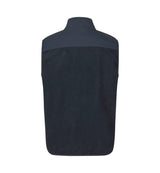 ID 0746 Bonded fleecevest nærbillede med logo