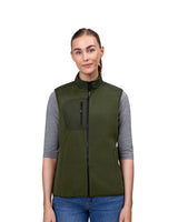 ID 0747 Bonded fleecevest | dame materiale med firmalogo