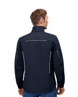 ID 0780 Zip-n-Mix jakke | hybrid nærbillede med logo
