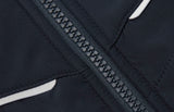 ID 0781 Zip-n-Mix jakke | hybrid | dame detalje til broderi
