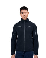 ID 0792 Zip-n-Mix mikrofleece | refleks materiale med firmalogo